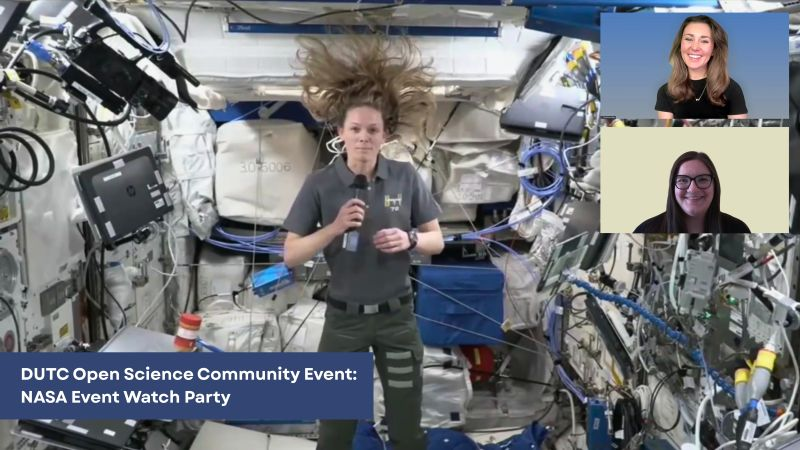 DUTC Open Science NASA Event Watch Party